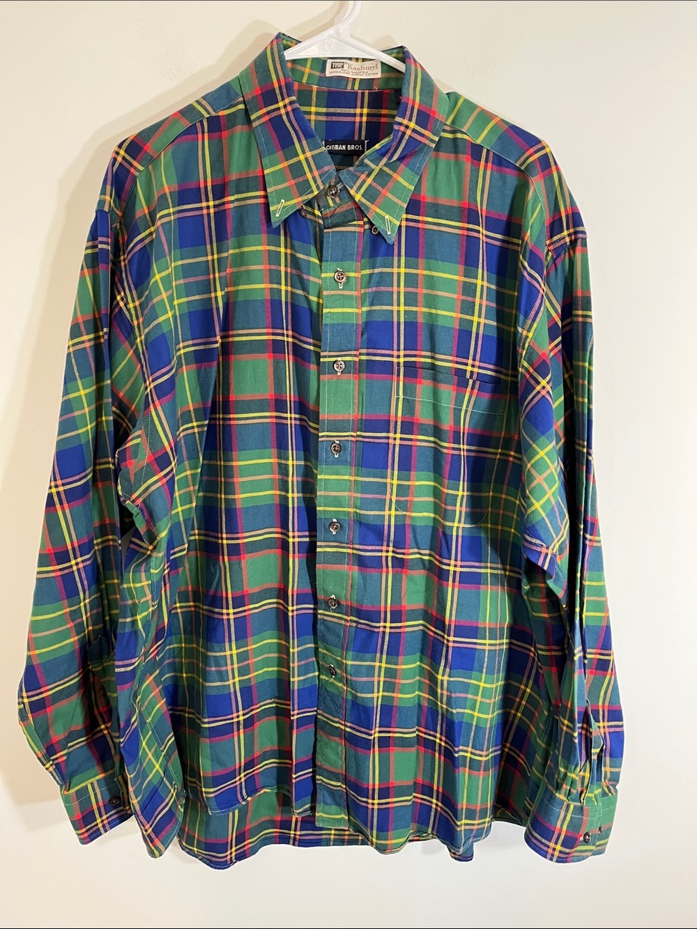 Gorman Bros XL Long Sleeve Plaid Gorman Bros Brand